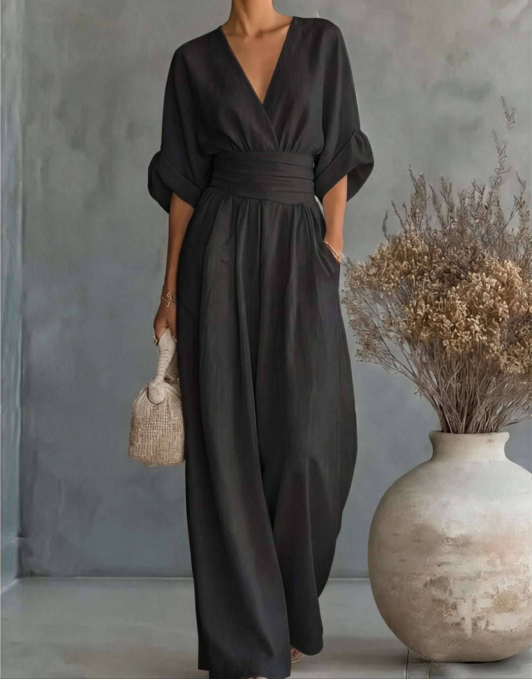 Élise | Eleganter fliessender Jumpsuit