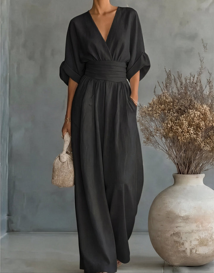 Élise | Eleganter fliessender Jumpsuit