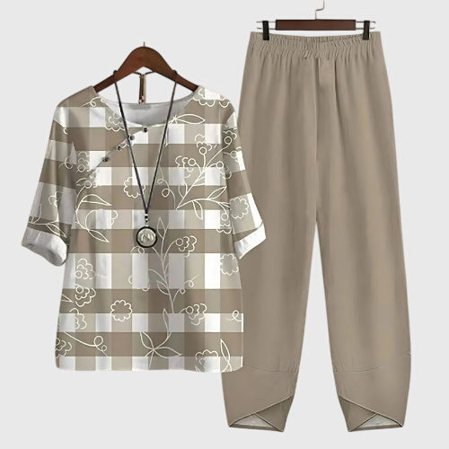 Evelyne | Bequemes zweiteiliges Set