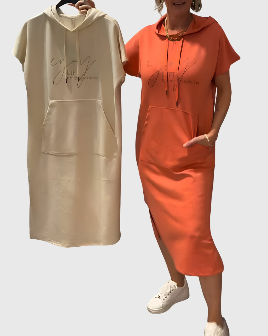 Yasmin | Lässiges Sweatkleid