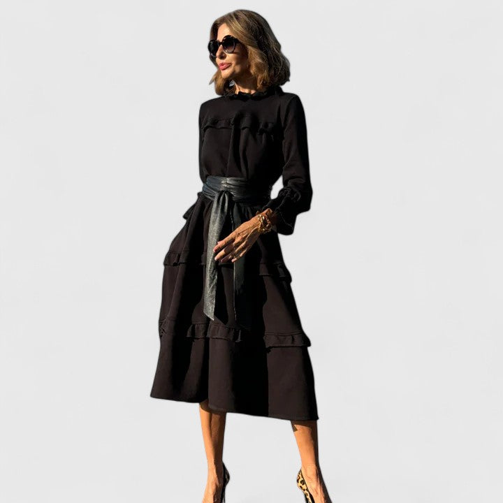 Juliana | Raffiniertes Midikleid
