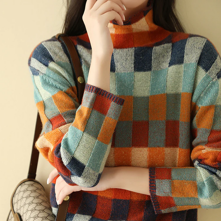 Katja | Bequemer Retro-Pullover