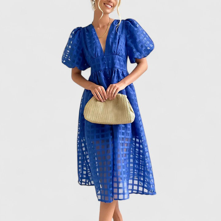 Evelyne | Elegantes Midikleid