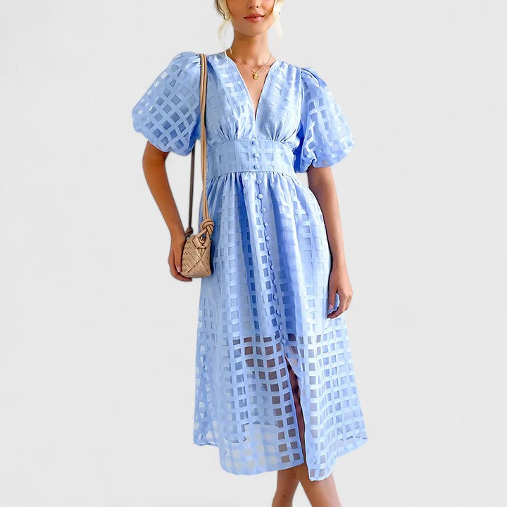 Evelyne | Elegantes Midikleid