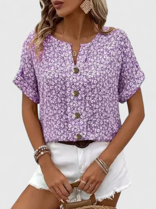 Iolanda | Elegantes florales Sommertop