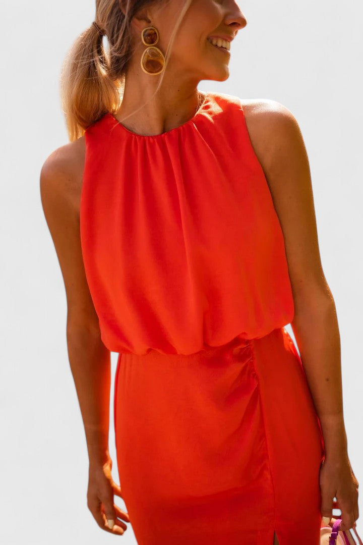 Solveig | Bequemes Midikleid