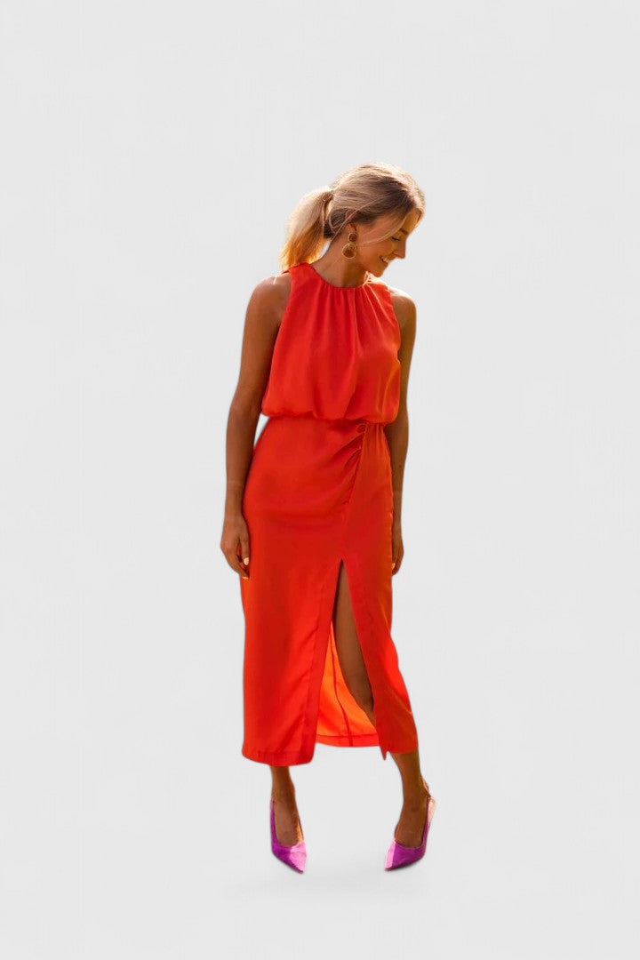Solveig | Bequemes Midikleid