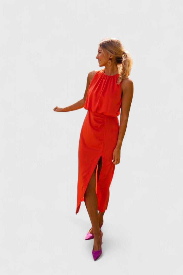 Solveig | Bequemes Midikleid