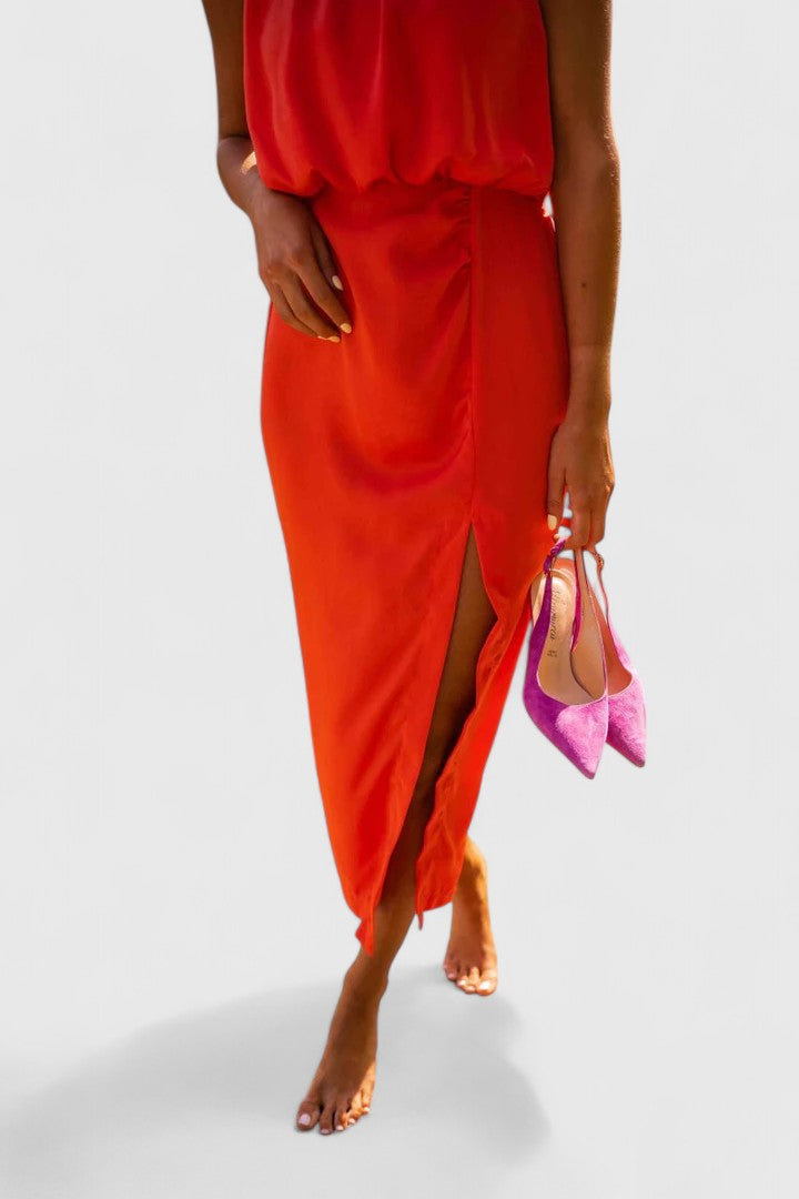Solveig | Bequemes Midikleid