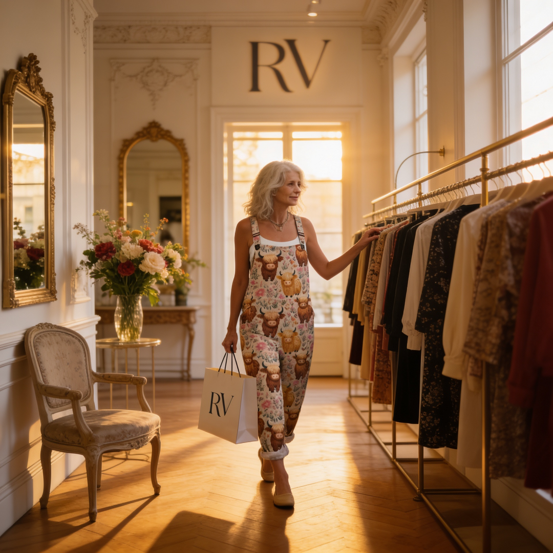 Oktavia | ländlicher Print Boho zart