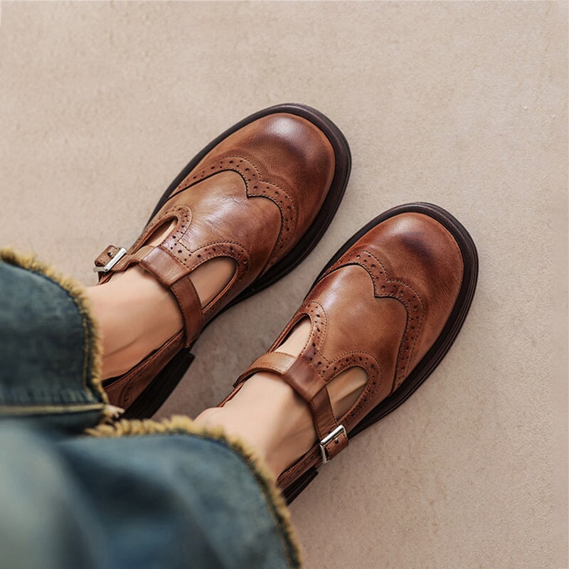 Diana | Mary Janes aus Leder