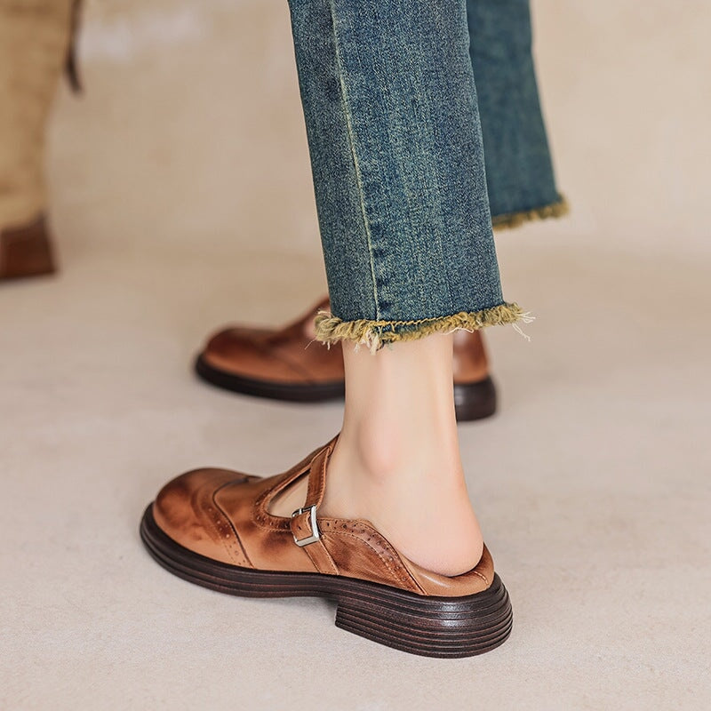 Diana | Mary Janes aus Leder
