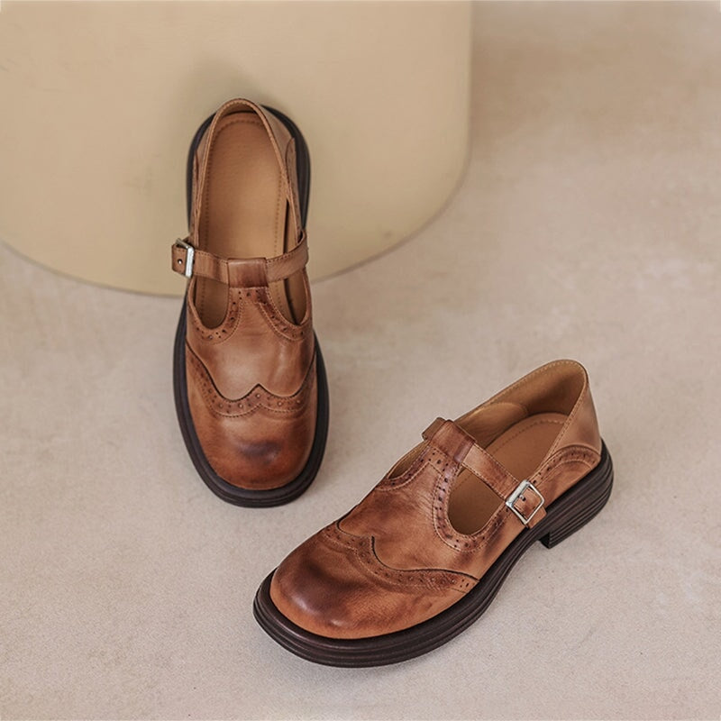 Diana | Mary Janes aus Leder