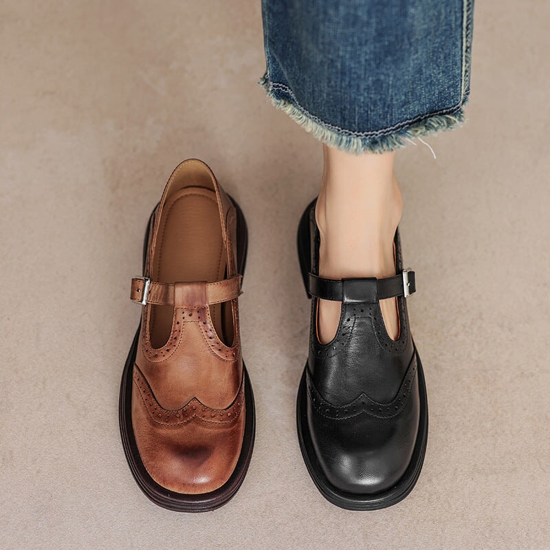 Diana | Mary Janes aus Leder