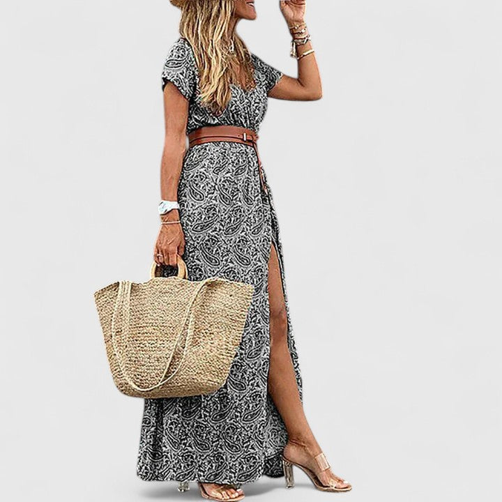Emerentia | Elegantes Boho-Maxikleid