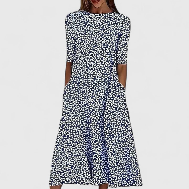 Ursina | Elegantes Midikleid