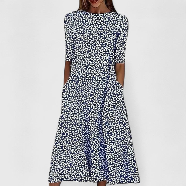 Ursina | Elegantes Midikleid